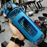 UZSPACE Sport Water Bottles Portable Gym anti-fall Leak-proof large Capacity fitness Kettle Tritan Plastic Drink bottle BPA Free